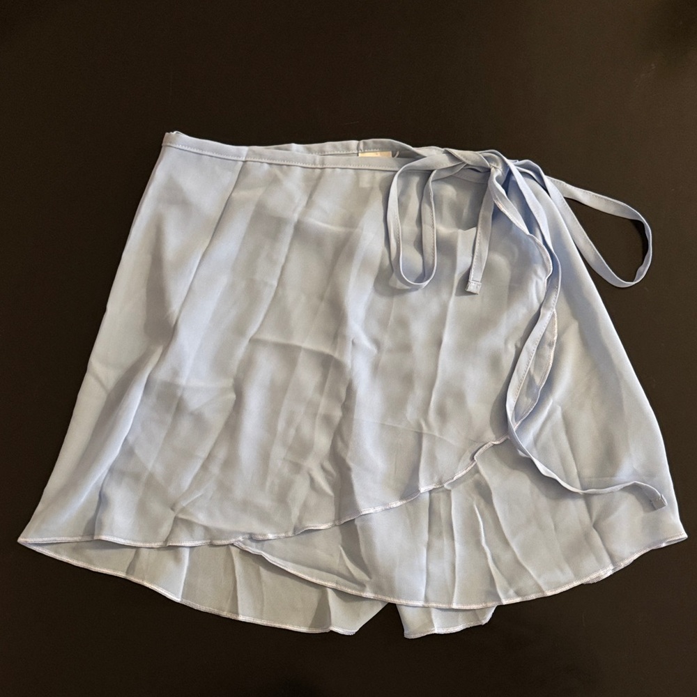Ballet- Light Blue Wrap Skirt